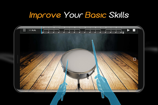 Easy Real Drums-Real Rock and jazz Drum music game截图5