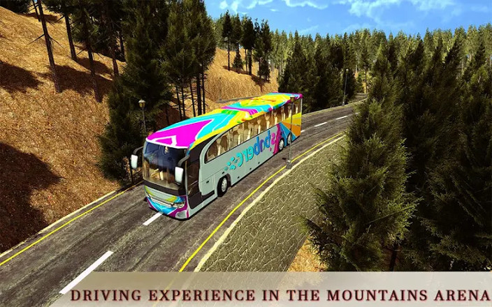 Heavy Mountain Bus simulator 2017截图3