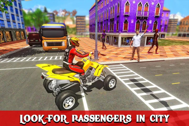 ATV Taxi Sim 2018截图4