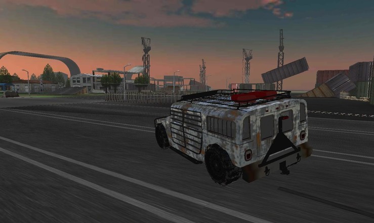 Truck Driving Zombie Road Kill截图1