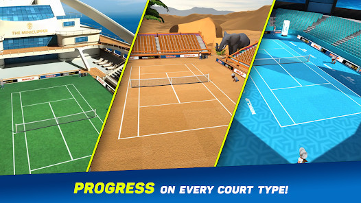 Mini Tennis: Perfect Smash截图1