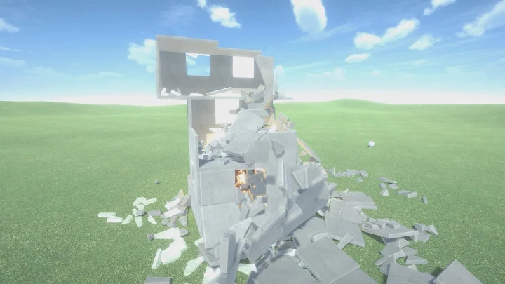 Destruction physics: building demolition sandbox截图3