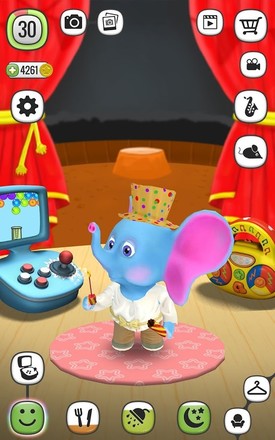 会说话大象 - 虚拟宠物: 儿童游戏截图1