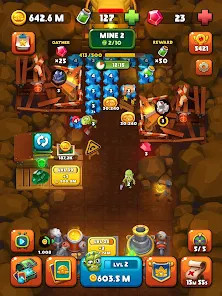 Idle Zombie Miner: Gold Tycoon截图1