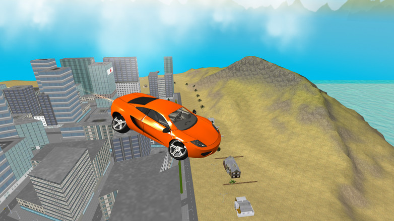 San Andreas Futuristic Car 3D截图1