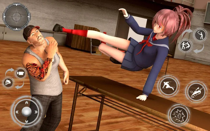 School Girl Survival Battle 3D截图4