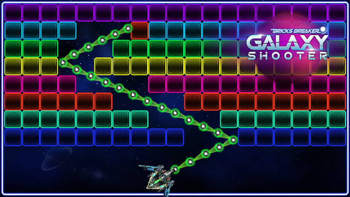 Bricks Breaker Galaxy Shooter截图1