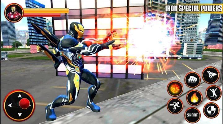 Ultimate KungFu Superhero Iron Fighting Free Game截图8