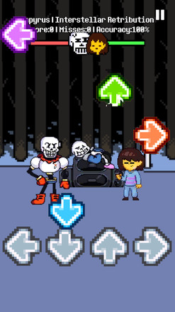 Undertale but FNF gameplay截图4