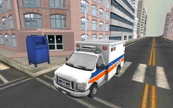 Ambulance Parking 3D截图5