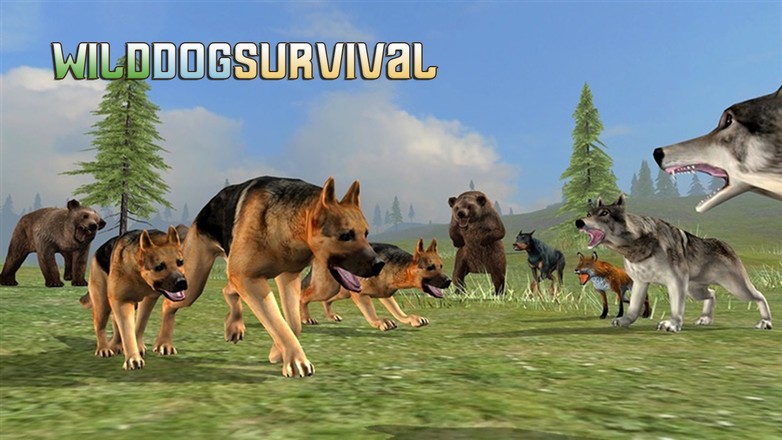Wild Dog Survival Simulator截图1