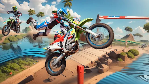 Motocross Bike Racing Game截图1