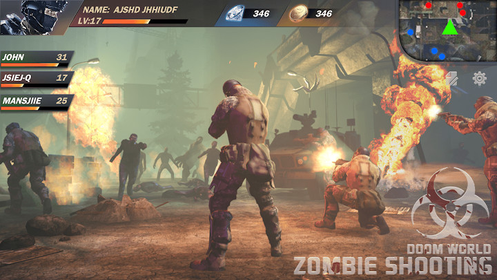 Zombie Shooting Game: 3d DayZ Survival截图1