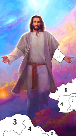 Jesus Coloring Book Color Game截图3