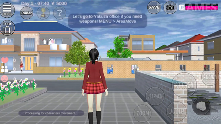 guide for sakura school simulator截图2