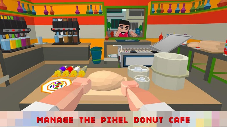 Sweet Donut Maker Cooking Chef截图1