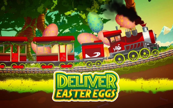 Dinosaur Park Train Race截图8