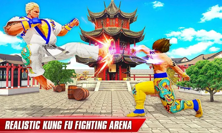 Kung Fu Fight Arena: Karate King Fighting Games截图5