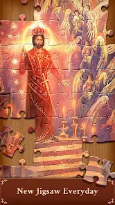 Bible Game - Jigsaw Puzzle截图2