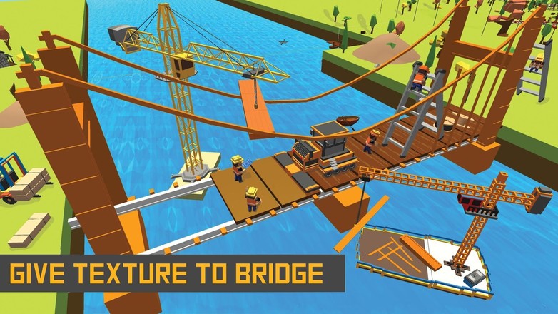河铁路桥梁建设火车游戏2017截图9