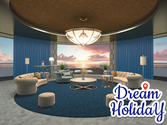 Dream Holiday - Travel home design game截图2