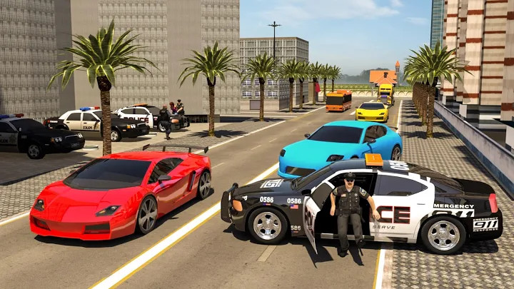 犯罪城市警车: 司机3D 警察2018截图4