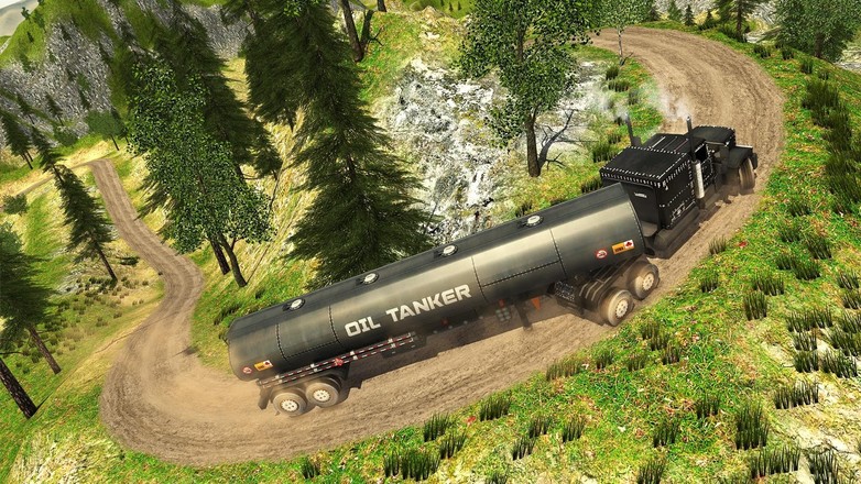 Uphill Offroad Army Oil Tanker截图6
