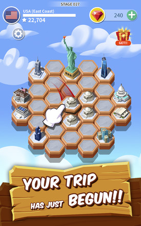 World Connect : Match 4 merging puzzle截图2