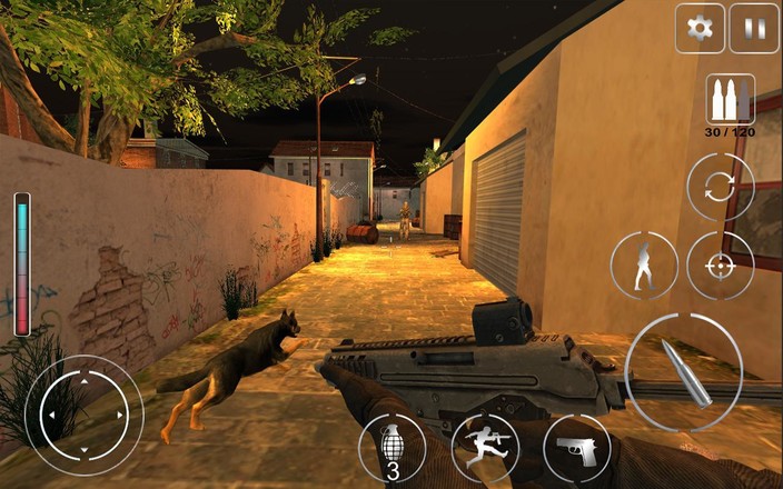 Lara Croft FPS Secret Agent  : Shooter Action Game截图2