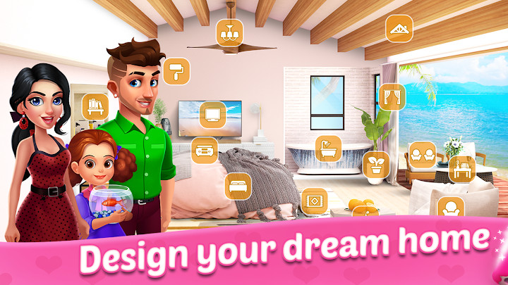 Merge Dream - Mansion design - Decorate your house截图2