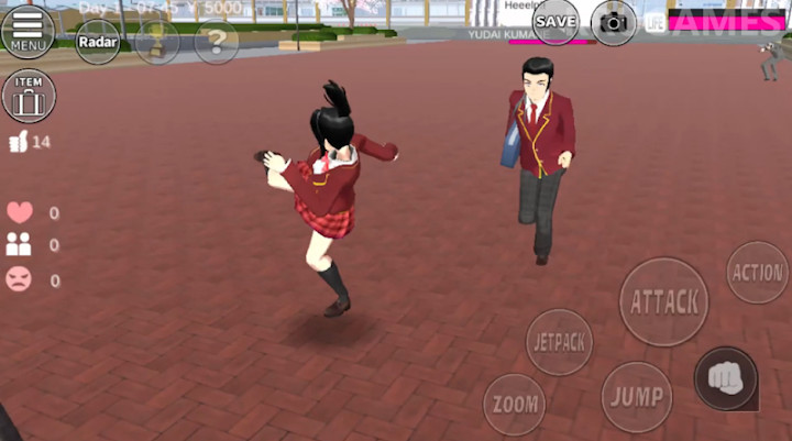 guide for sakura school simulator截图3