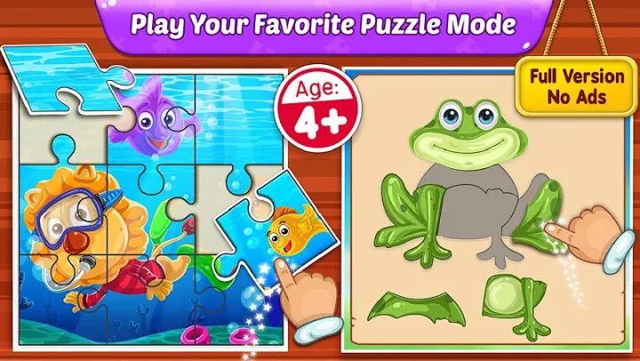 Puzzle Kids - Animals Shapes and Jigsaw Puzzles截图6