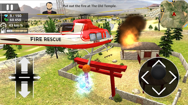 Helicopter Flying Simulator: Car Driving截图2