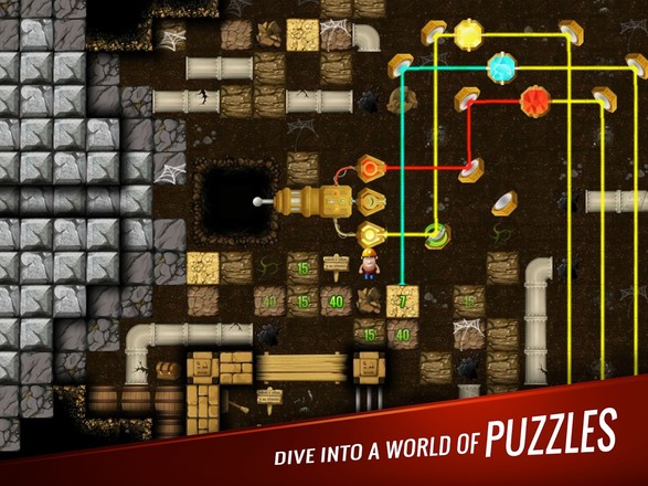 Diggy s Adventure: 逃離這個2D礦工迷宮拼圖截图5