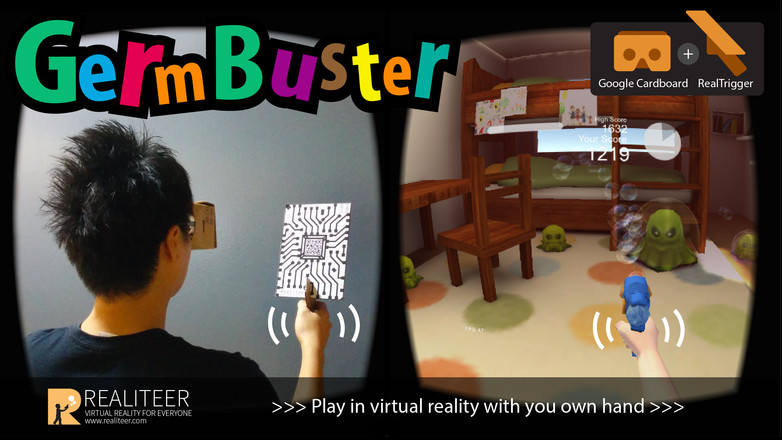 GermBuster VR Google Cardboard截图2
