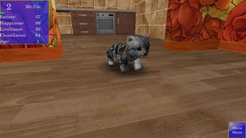 Cute Pocket Cat 3D截图8