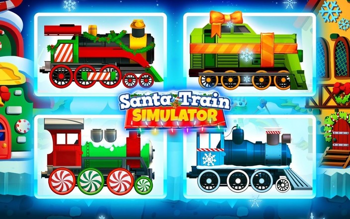 Christmas Games: Santa Train Simulator截图2