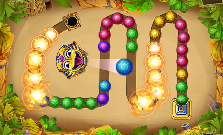 Epic quest - Marble lines - Marbles shooter截图1