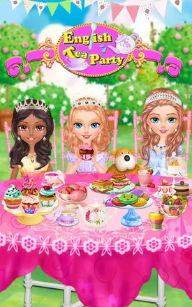 灰姑娘小公主的下午茶 - 兒童甜品制作和女生服裝化妝游戲截图6
