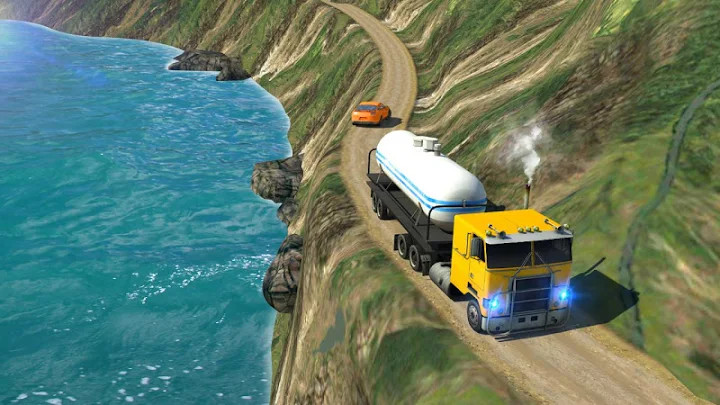 Oil Tanker Truck Simulator: Hill Climb Driving截图5