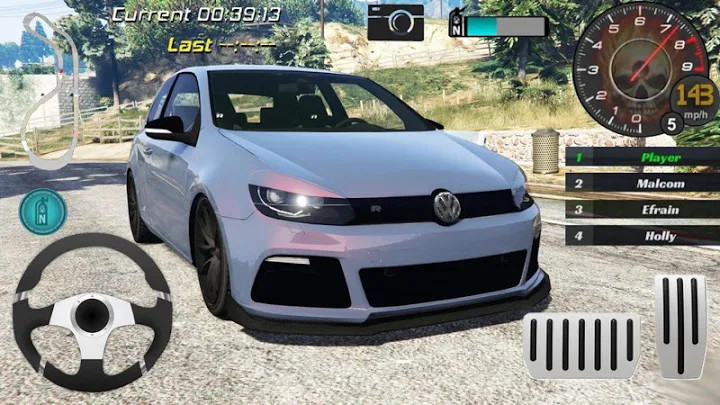 Real Golf Volkswagen Drift Simulator截图1