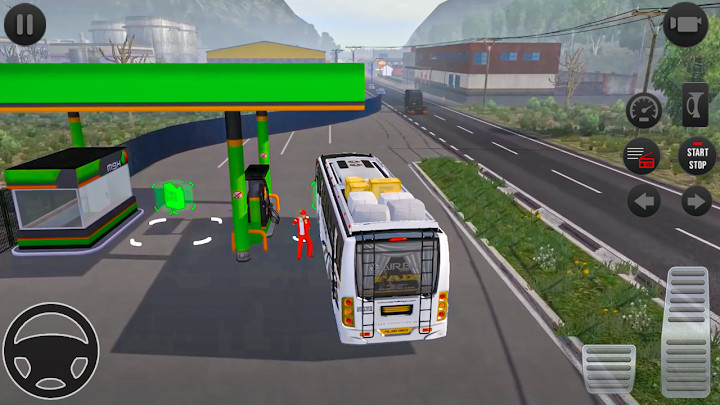 豪华现代客车：超级巴士游戏3D截图4