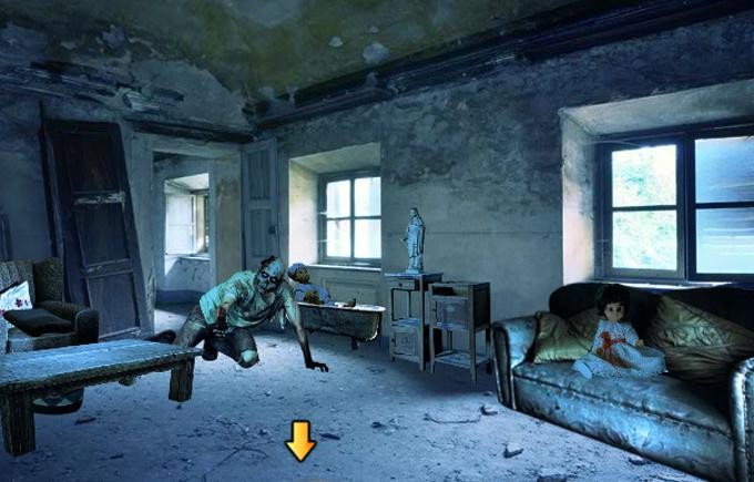 Scary Zombie House Escape截图4