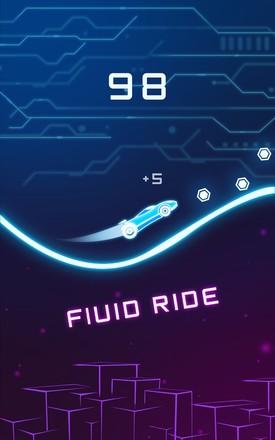 Beat Rider - Neon Rider Game截图6