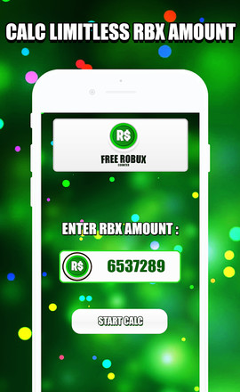 Free Robux Calc For Roblox’s - RBX 2020截图2