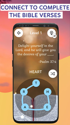 Bible Word Puzzle Games : Connect & Collect Verses截图6