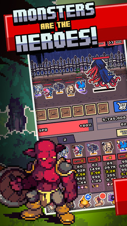 Idle Monster Frontier - team rpg collecting game截图6
