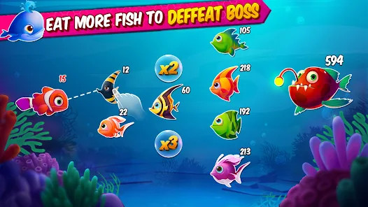 Big Eat Fish Games Shark Games截图3