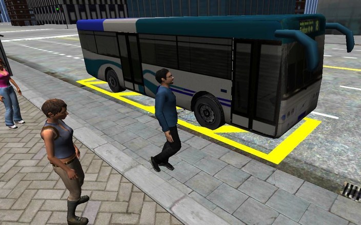 3D城市驾驶 - 巴士停车场截图6