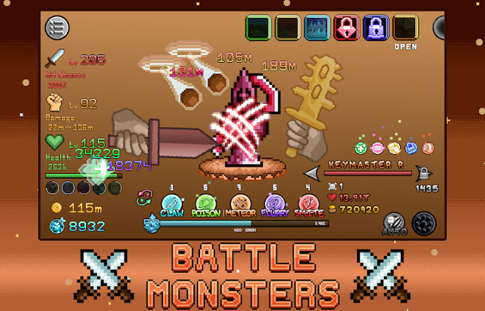 Idle Skills - RPG Adventure Game截图1